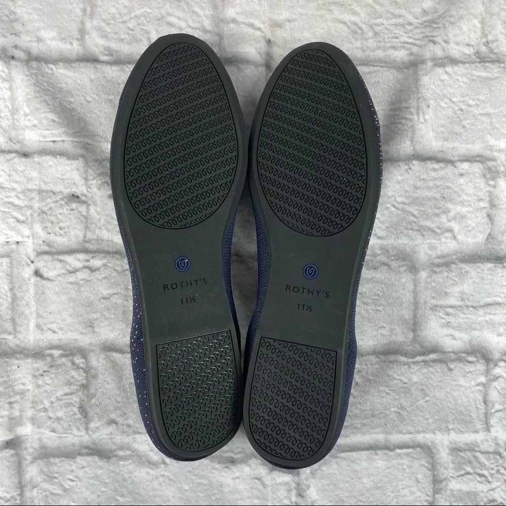 Rothy’s Zodiac Loafers Aries size 11.5 New Navy - Picture 3 of 5